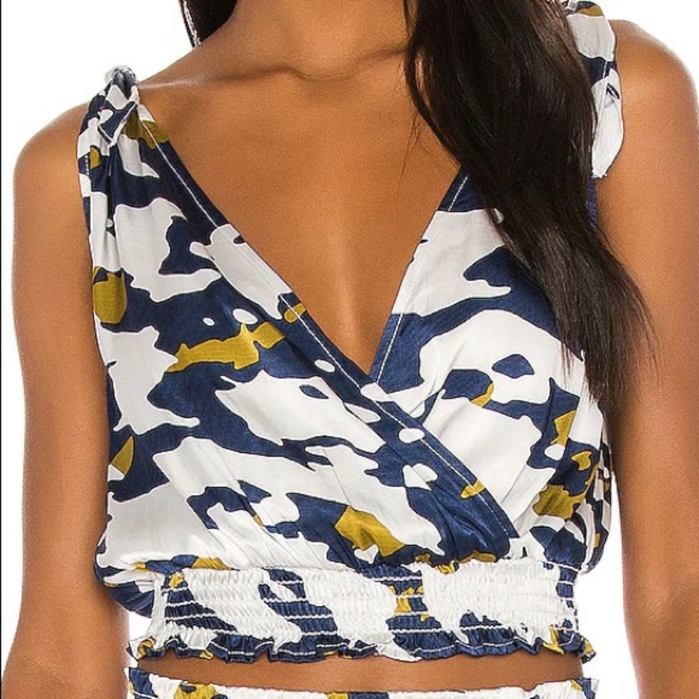 Revolve Blue Life Mattie Knot Cami